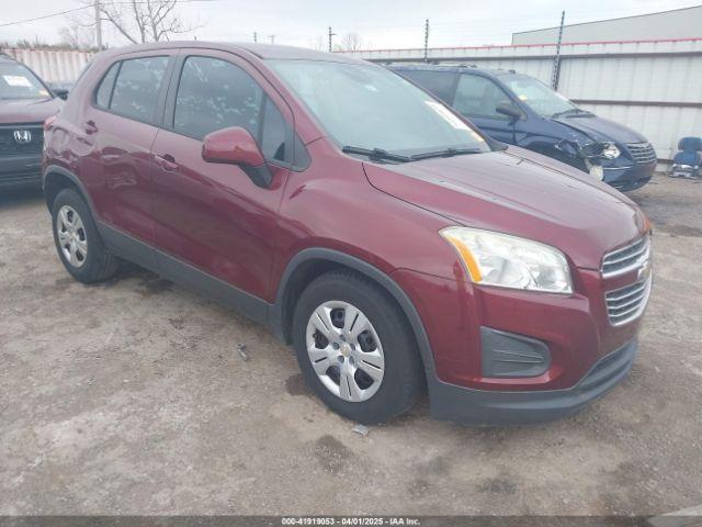  Salvage Chevrolet Trax