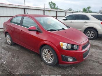  Salvage Chevrolet Sonic