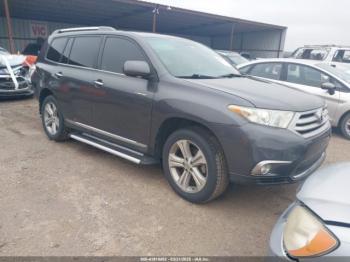  Salvage Toyota Highlander