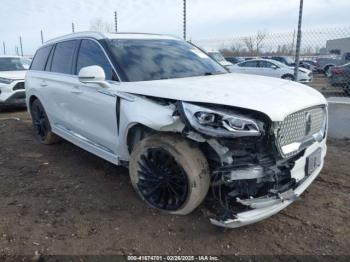  Salvage Lincoln Aviator