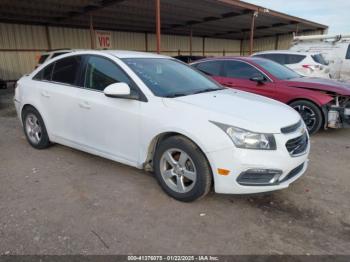 Salvage Chevrolet Cruze