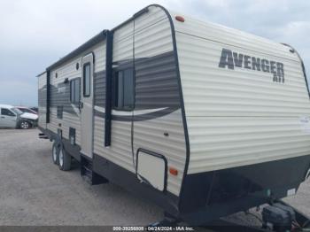  Salvage Avenger Travel Trailer