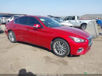  Salvage INFINITI Q50