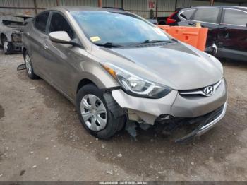  Salvage Hyundai ELANTRA