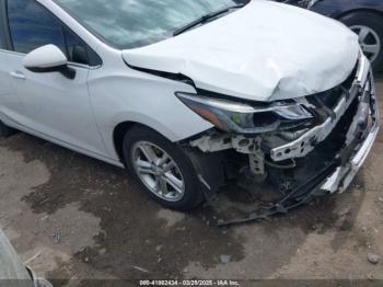  Salvage Chevrolet Cruze
