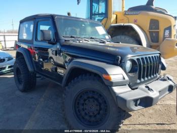  Salvage Jeep Wrangler
