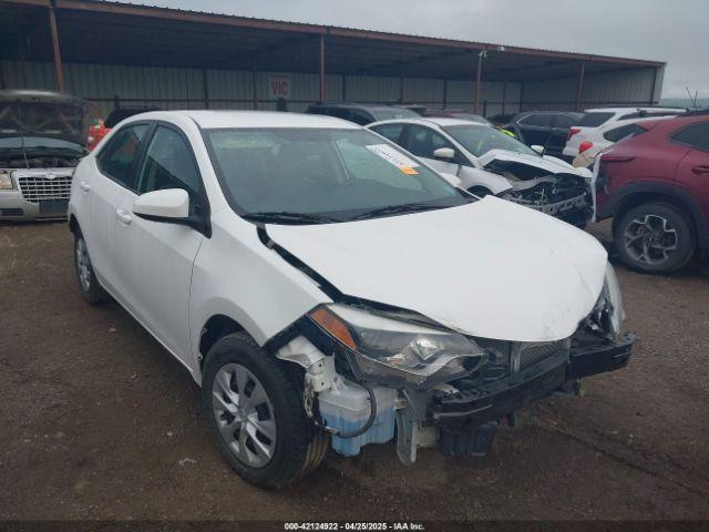  Salvage Toyota Corolla