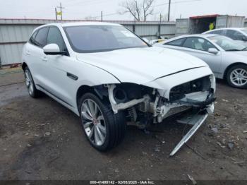  Salvage Jaguar F-PACE