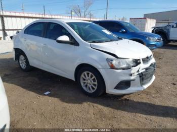  Salvage Chevrolet Sonic