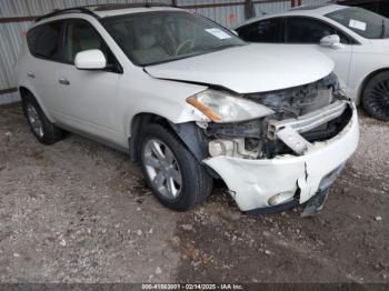  Salvage Nissan Murano