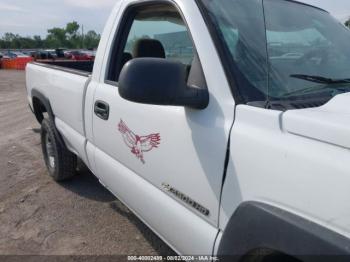  Salvage Chevrolet Silverado 2500