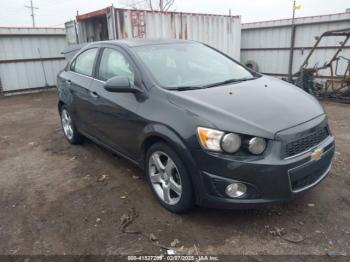  Salvage Chevrolet Sonic