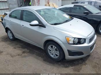  Salvage Chevrolet Sonic
