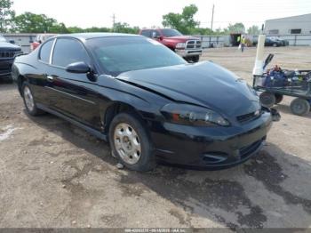  Salvage Chevrolet Monte Carlo