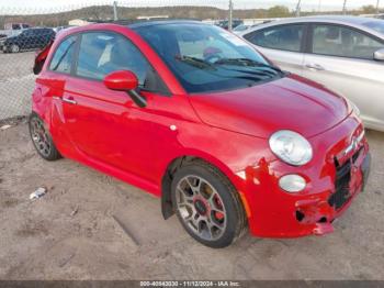  Salvage FIAT 500
