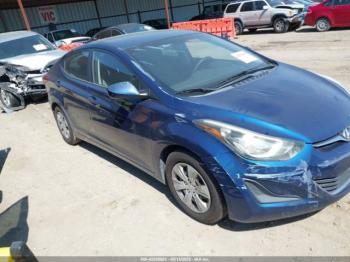  Salvage Hyundai ELANTRA
