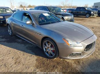  Salvage Maserati Quattroporte