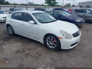  Salvage INFINITI G35x