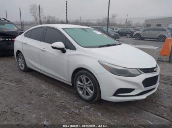  Salvage Chevrolet Cruze