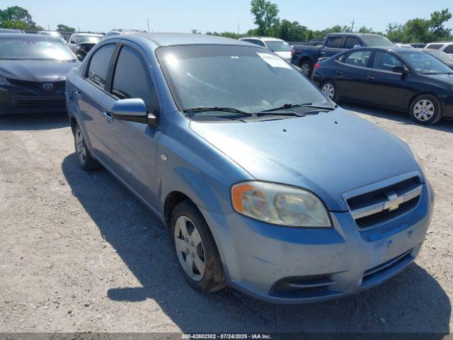  Salvage Chevrolet Aveo