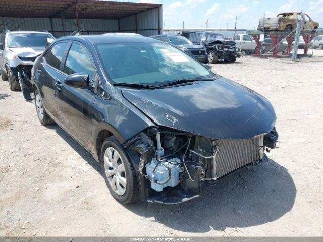  Salvage Toyota Corolla