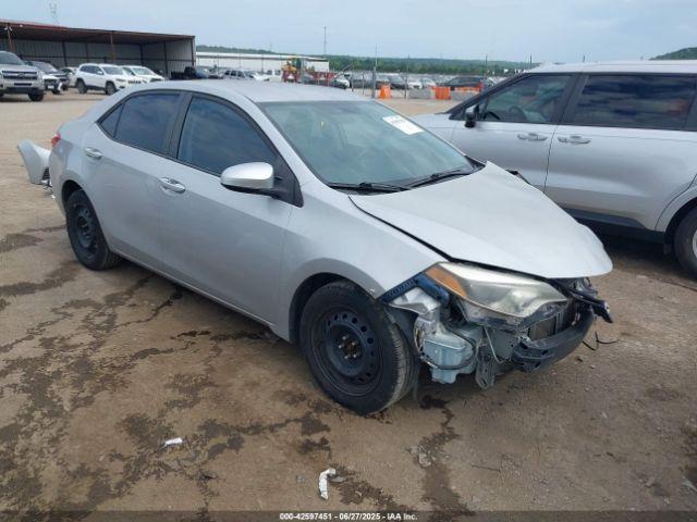 Salvage Toyota Corolla
