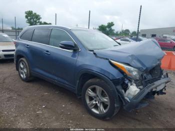  Salvage Toyota Highlander