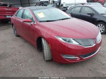  Salvage Lincoln MKZ