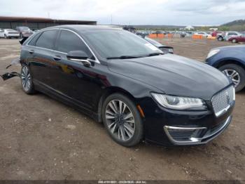  Salvage Lincoln MKZ
