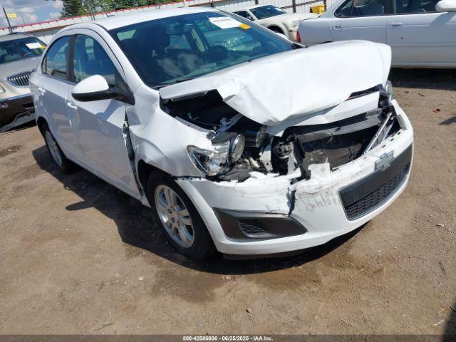  Salvage Chevrolet Sonic