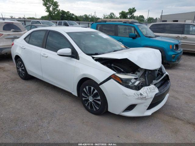 Salvage Toyota Corolla