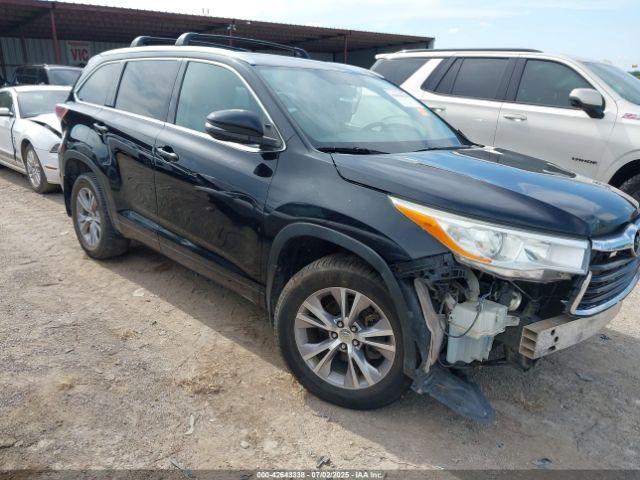  Salvage Toyota Highlander