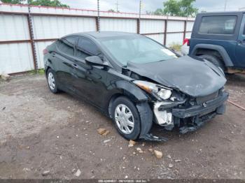  Salvage Hyundai ELANTRA
