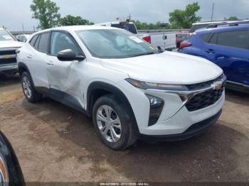  Salvage Chevrolet Trax