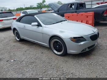 Salvage BMW 6 Series
