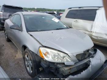  Salvage Pontiac G6