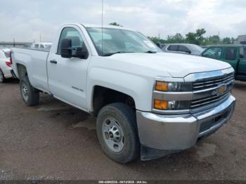  Salvage Chevrolet Silverado 2500