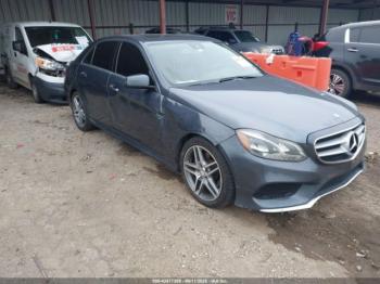  Salvage Mercedes-Benz E-Class