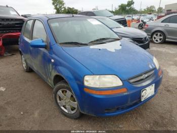  Salvage Chevrolet Aveo 5