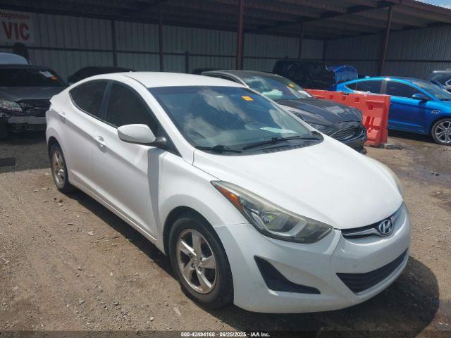  Salvage Hyundai ELANTRA