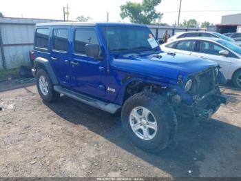  Salvage Jeep Wrangler