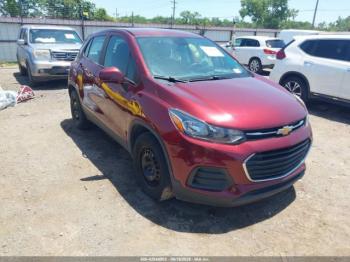  Salvage Chevrolet Trax