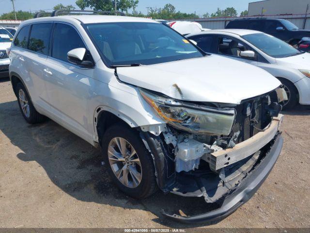  Salvage Toyota Highlander
