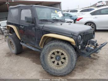  Salvage Jeep Wrangler