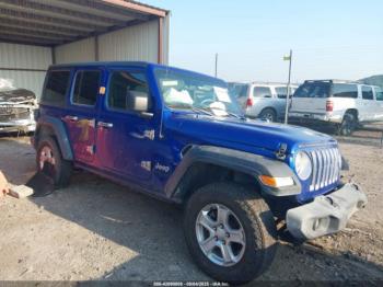  Salvage Jeep Wrangler