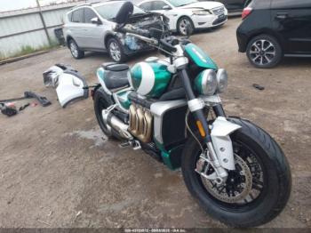  Salvage Triumph Motorcycle Rocket 3