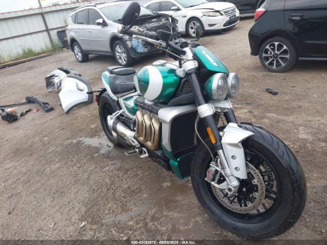  Salvage Triumph Motorcycle Rocket 3