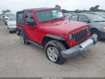  Salvage Jeep Wrangler
