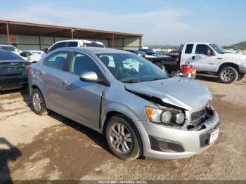  Salvage Chevrolet Sonic