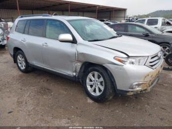  Salvage Toyota Highlander